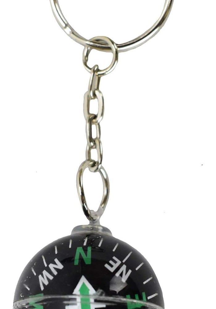 AceCamp Portable Ball Compass with Keychain for Outdoor Adventures - Image 2
